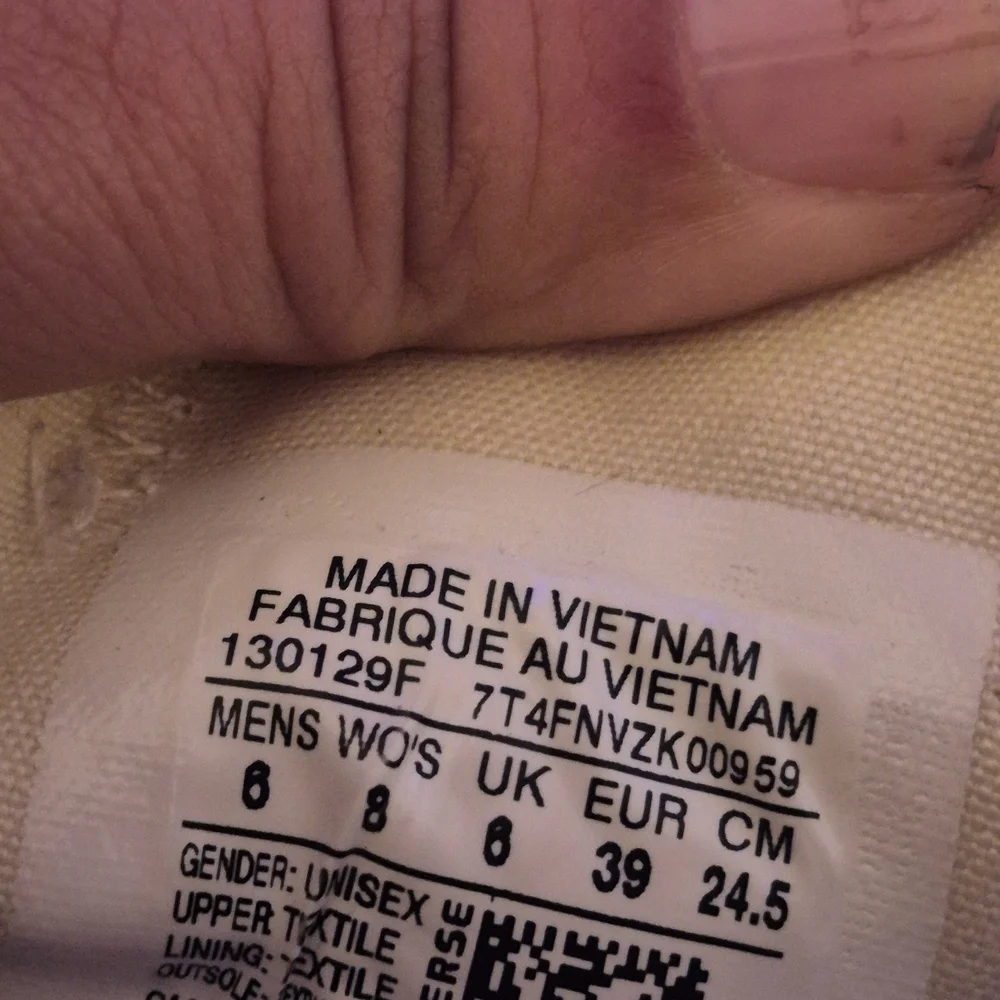 Converse All Star Yellow Canvas Sneakers - Picture 3 of 3